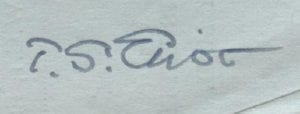 T. S. Eliot
