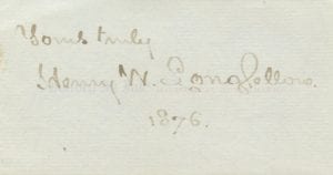 Henry Wadsworth Longfellow